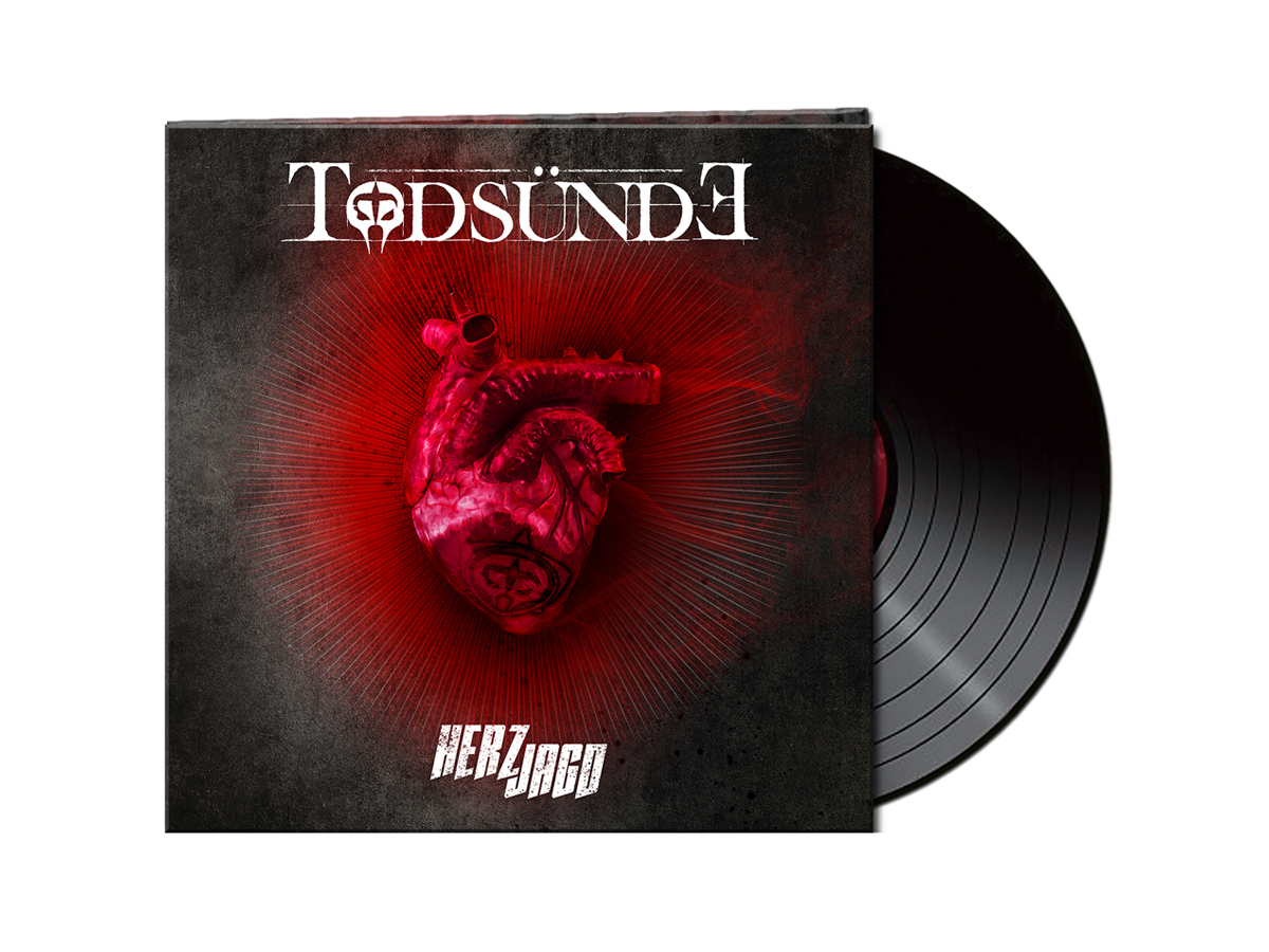  TODSÜNDE - Herzjagd - Ltd. Gatefold BLACK LP