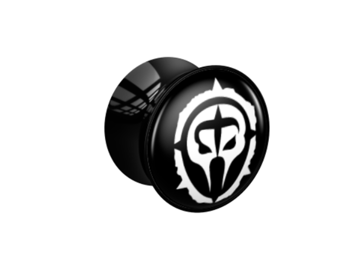 Plug - schwarz - Logo weiß 